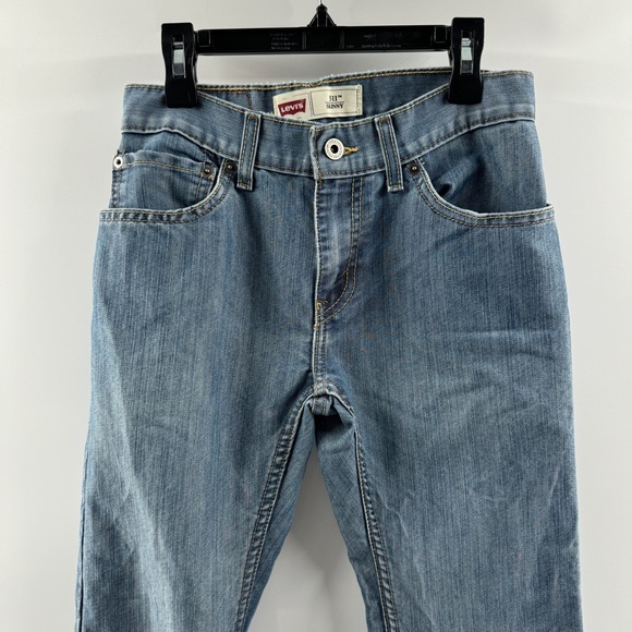 Levi’s 511 Light Wash Jeans Slim Fit Size 28x28 - Picture 3 of 8
